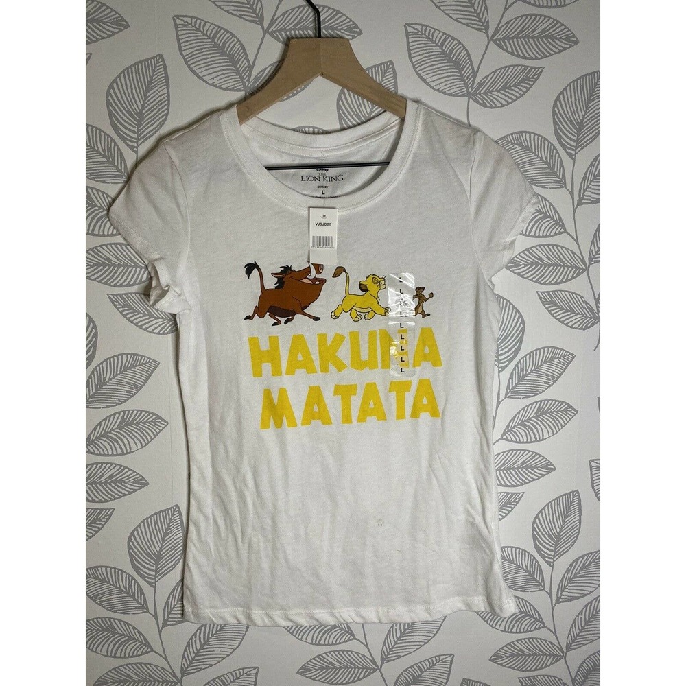 The Lion King Hakuna Matata T-shirt, Size - L